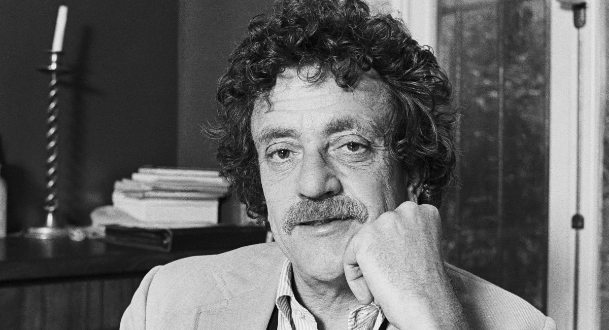 Author Kurt Vonnegut Jr. in New York City in 1979. (AP Photo/Marty Reichenthal)
