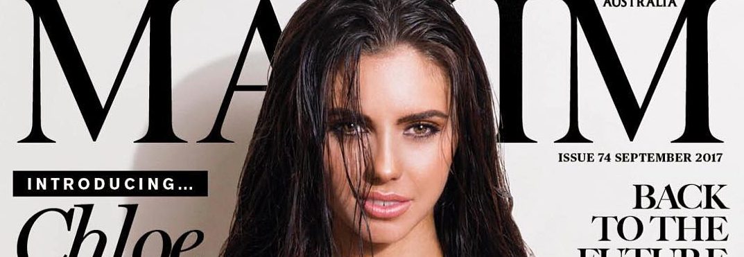 Chloe Hurrell Is Maxim Australia's Top Swimsuit Model of the Year
