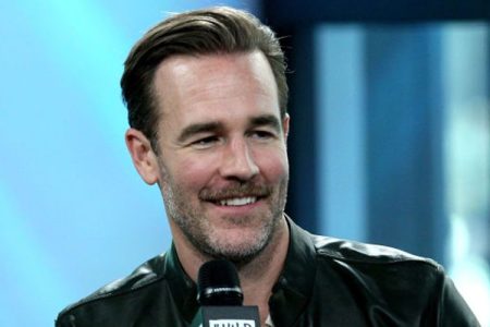 James Van Der Beek visits Build discussing the show 'What Would Diplo Do?' at Build Studio on August 3, 2017 in New York City. (Photo by Steve Mack/FilmMagic)