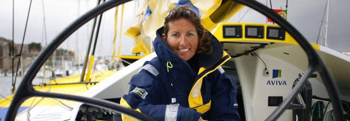 Skipper Dee Caffari on the 46,000-Mile Volvo Ocean Race