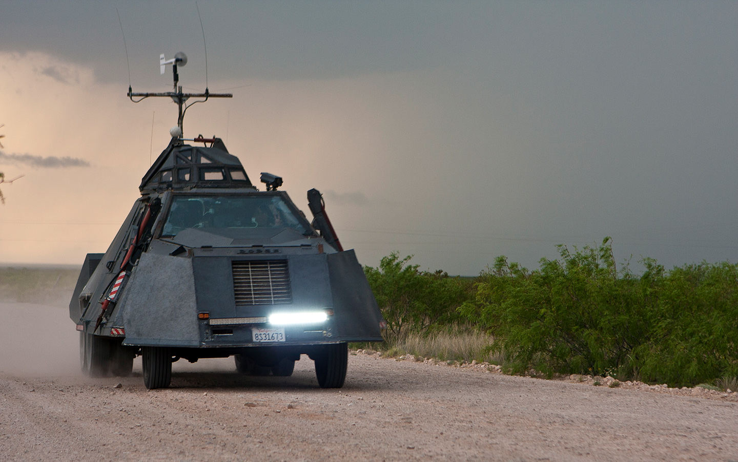The Tornado Intercept Vehicle as used by IMAX film maker Sean Casey interce...