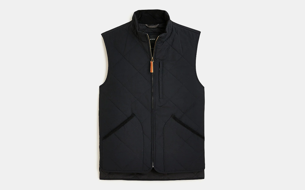 J.Crew Sussex Quilted Vest with PrimaLoft