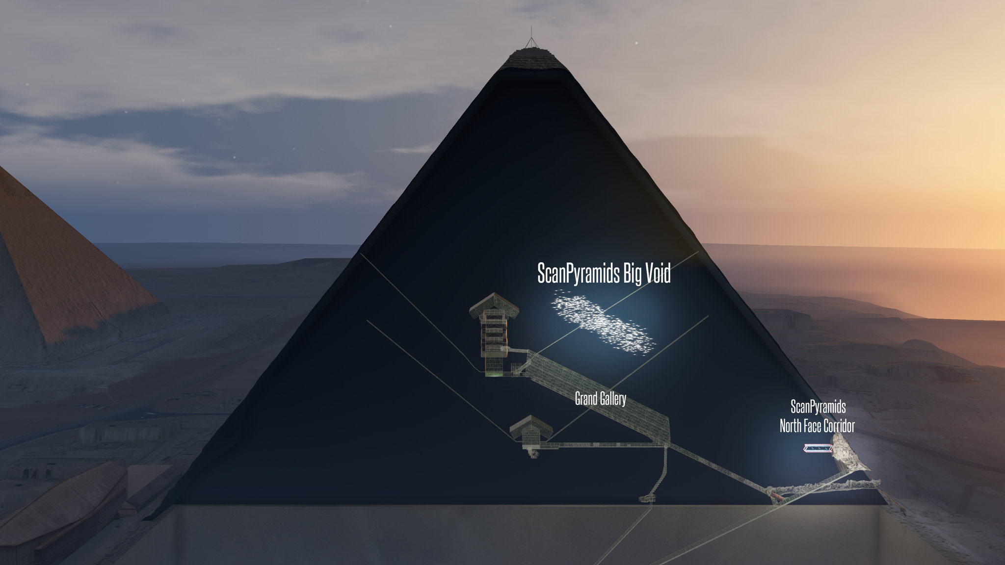 Scientists Discover Massive 'Void' in the Great Pyramid at Giza