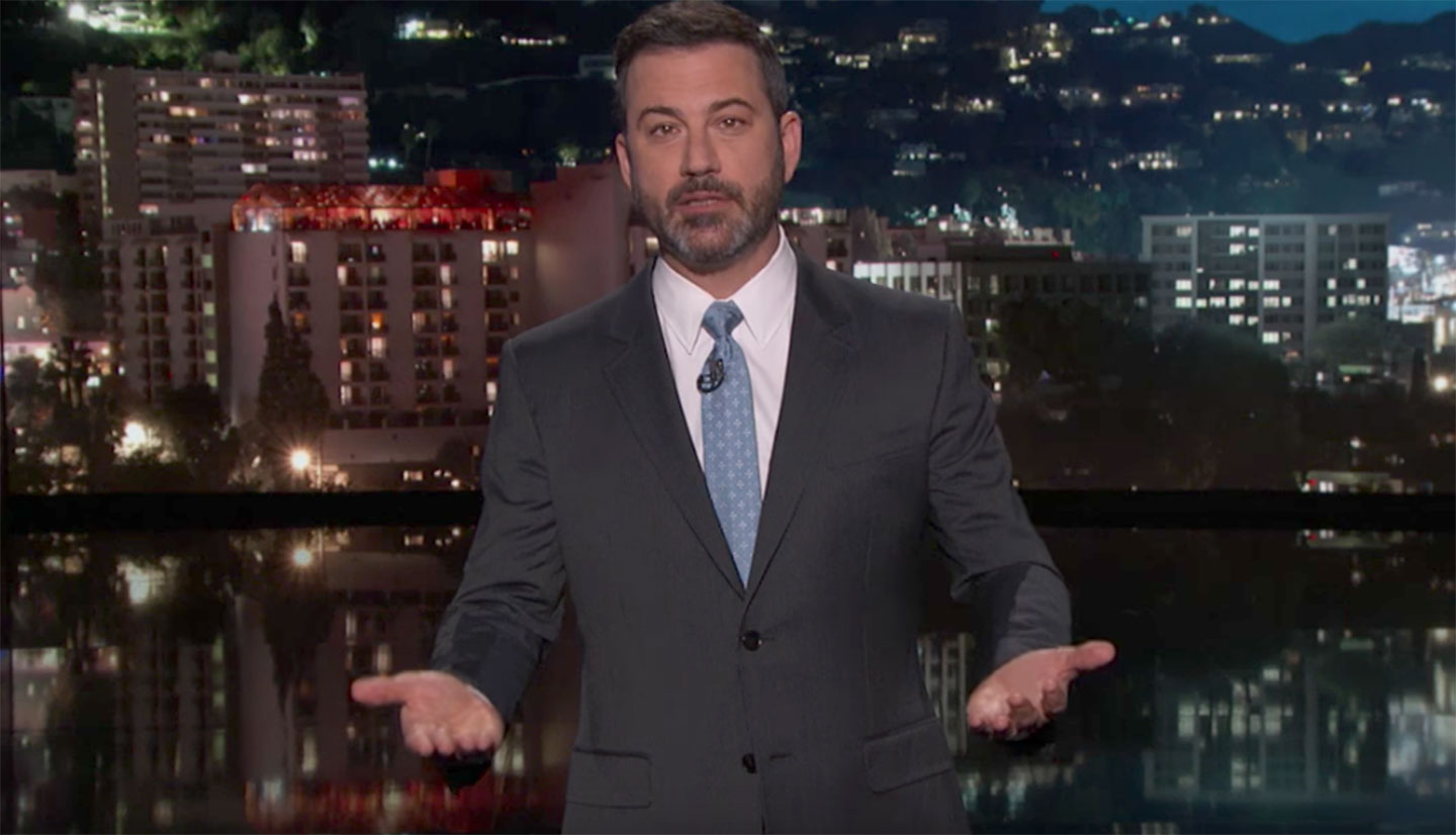 Jimmy Kimmel talks about "Trumpcare" on his show. (YouTube/ABC)
