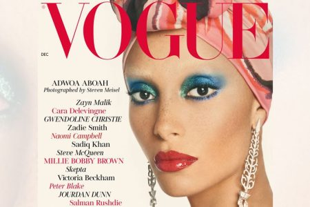 British Vogue's December cover. (Vogue)