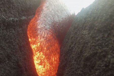 Screengrab of lava. (Storyful/Erik Storm)
