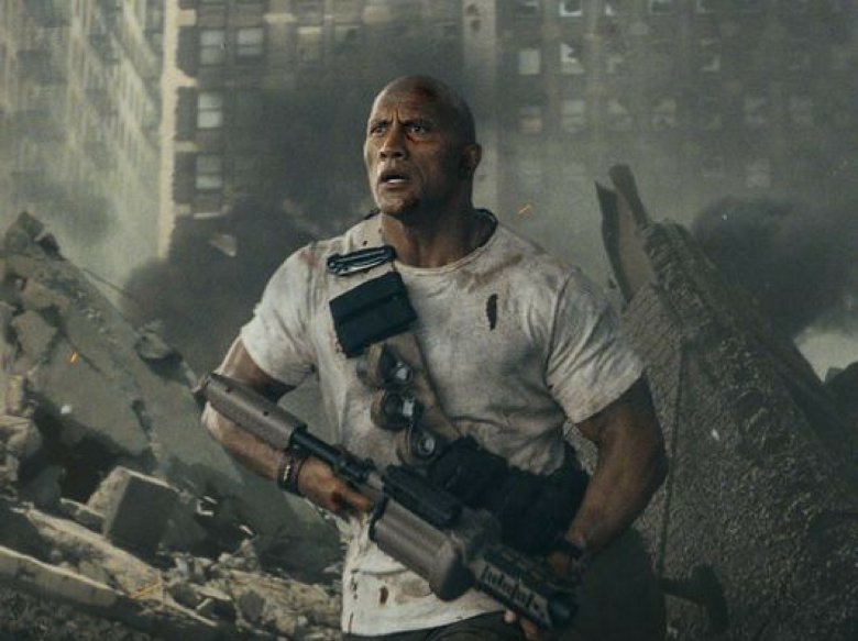 Dwayne Johnson in 'Rampage.' (IMDB)