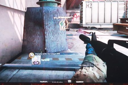 The Counter-Strike: Global Offensive contest as part of the 2016 Epicenter e-sports tournament at VTB Ice Palace. Sergei Fadeichev/TASS (Photo by Sergei FadeichevTASS via Getty Images)