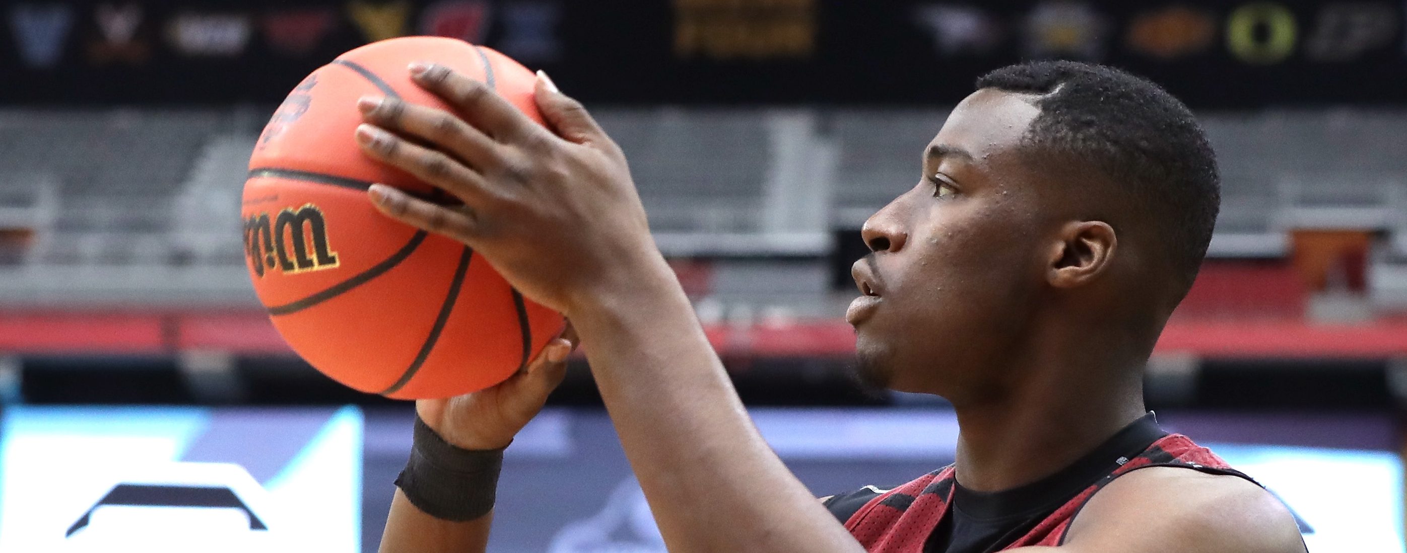 Sedee Keita #24 of the South Carolina Gamecocks is one of the success stories of 22ft Academy. But there are plenty of horror stories now emerging. (Photo by Ronald Martinez/Getty Images)