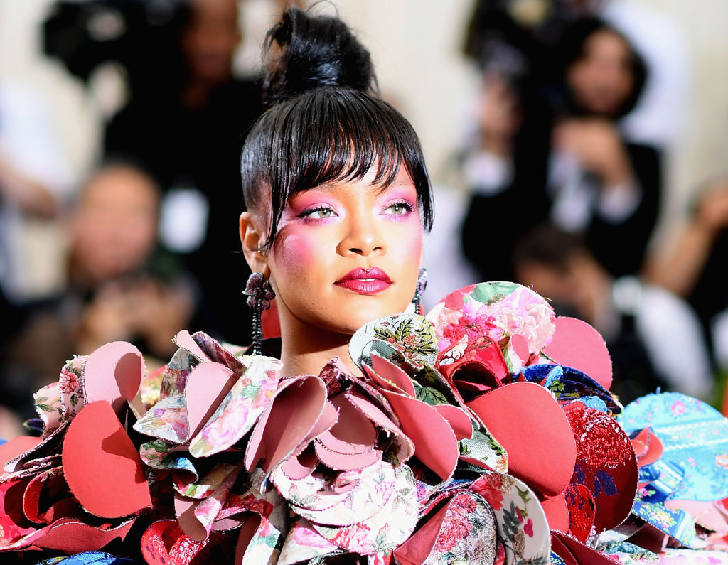 Rihanna attends the 'Rei Kawakubo/Comme des Garcons: Art Of The In-Between' Costume Institute Gala at Metropolitan Museum of Art on May 1, 2017 in New York City.  (Photo by Dimitrios Kambouris/Getty Images)