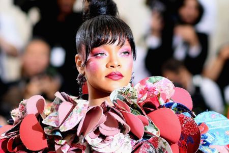 Rihanna attends the 'Rei Kawakubo/Comme des Garcons: Art Of The In-Between' Costume Institute Gala at Metropolitan Museum of Art on May 1, 2017 in New York City.  (Photo by Dimitrios Kambouris/Getty Images)