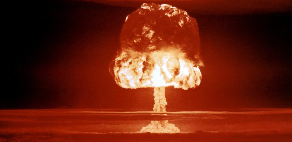 Hydrogen bomb explosion. (U.S. Dept. of Energy)
