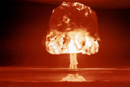 Hydrogen bomb explosion. (U.S. Dept. of Energy)