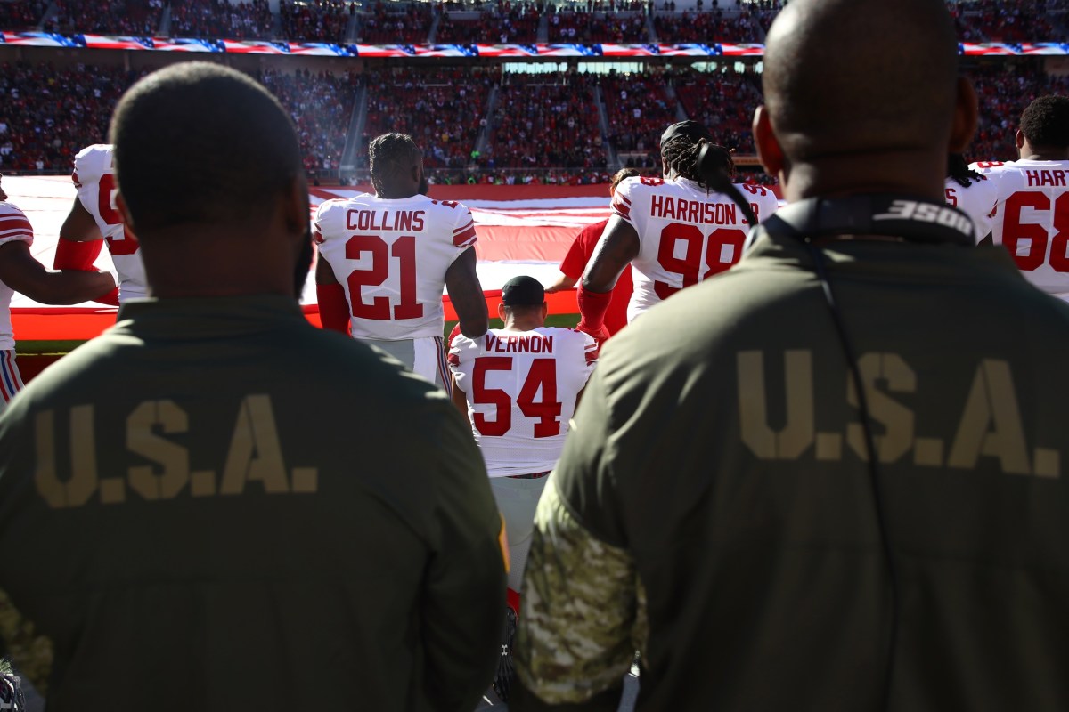 Veterans Ruminate on Kneeling During National Anthem - InsideHook