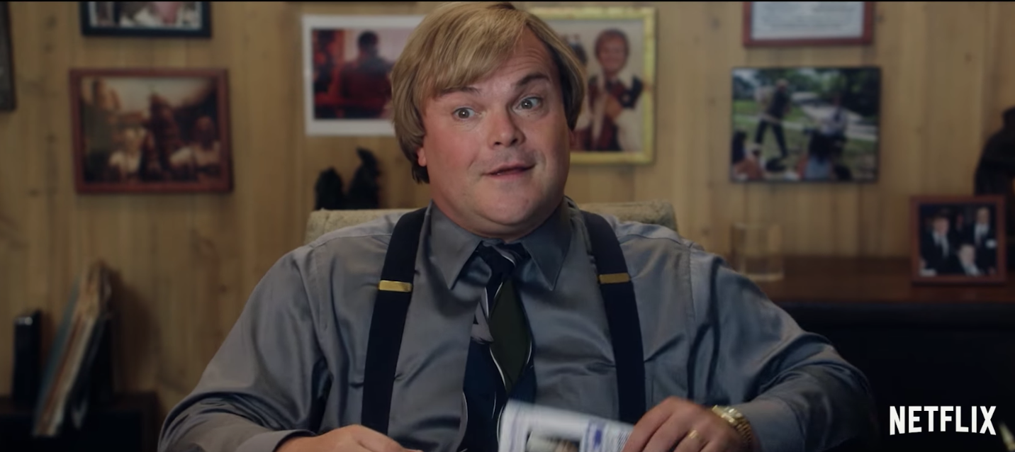 Jack Black in "The Polka King" (YouTube/Netflix)