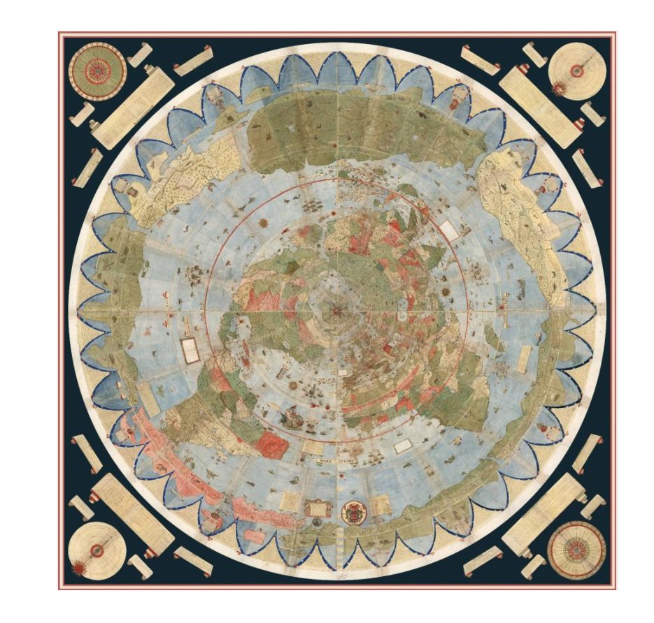 The Largest Known World Map Of The 16th Century Assembled Insidehook