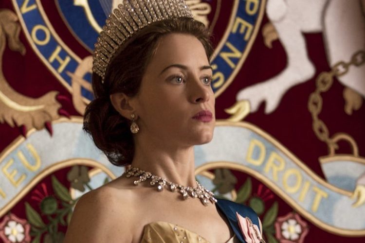 Queen Elizabeth (Claire Foy) in 'The Crown.' (Netflix.)