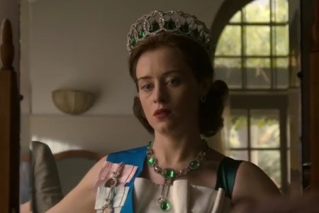 Claire Foy as Queen Elizabeth in 'The Crown.' (Netflix)
