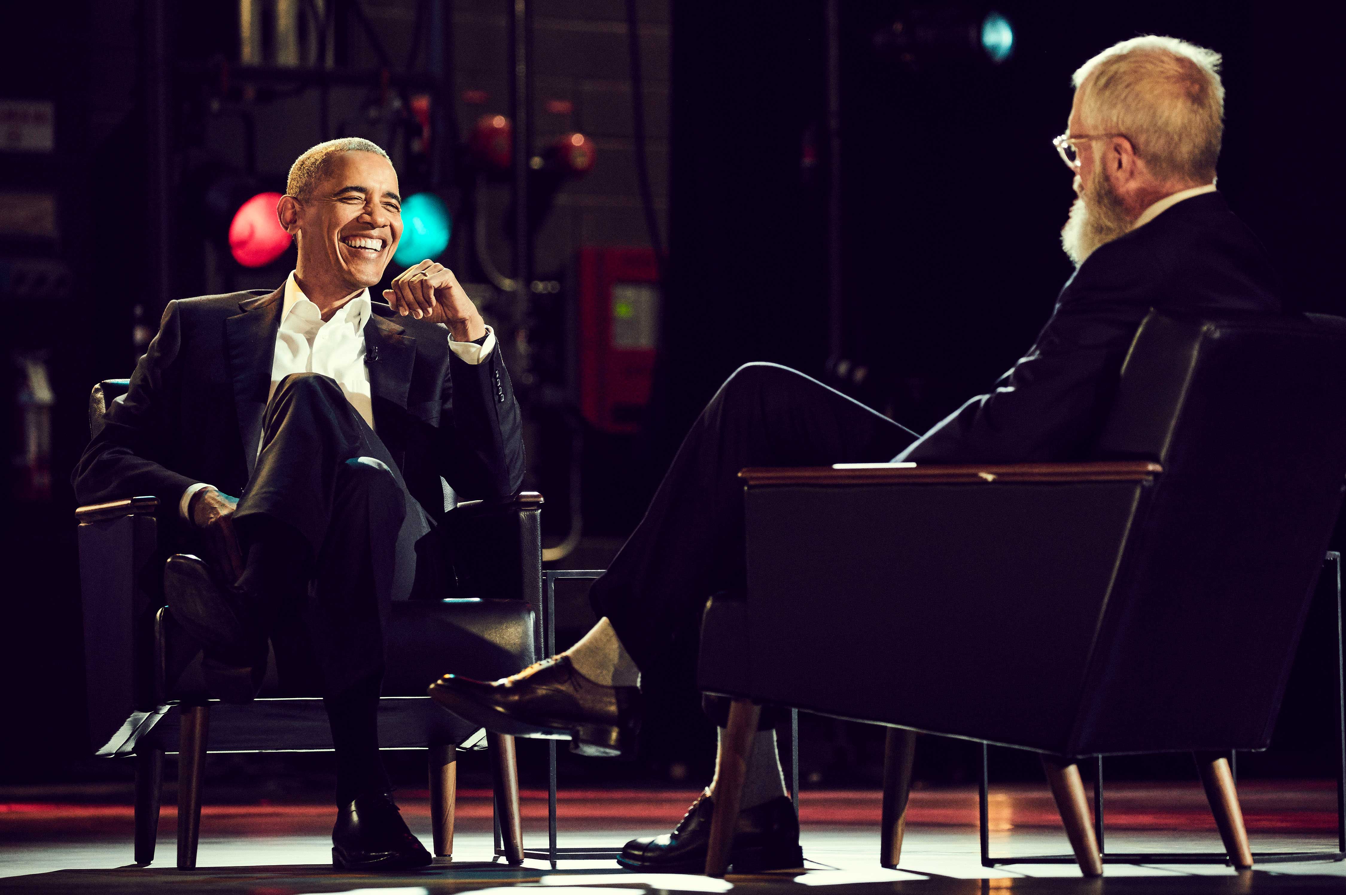 David Letterman and President Obama Tackle Russia, Racism in Netflix Interview