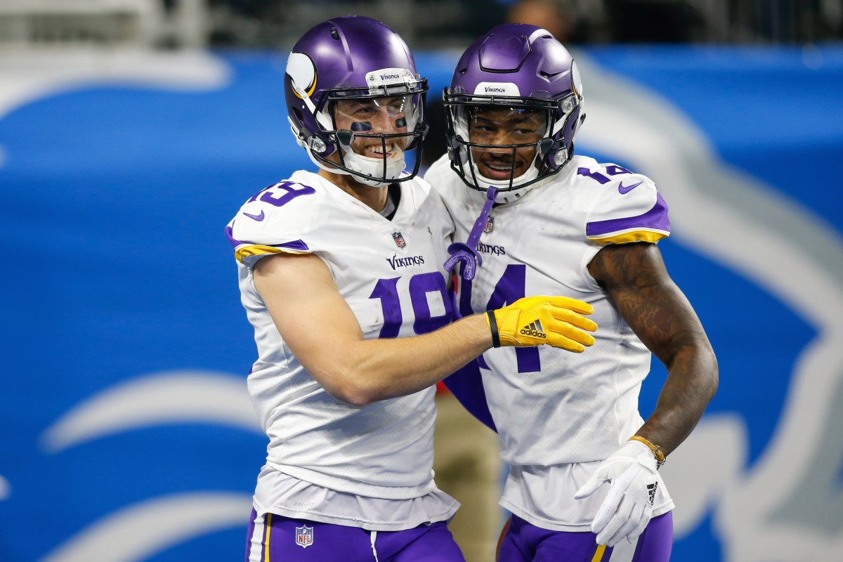 Stefon Diggs and Adam Thielen are young, dynamic, and ready for a deep play...