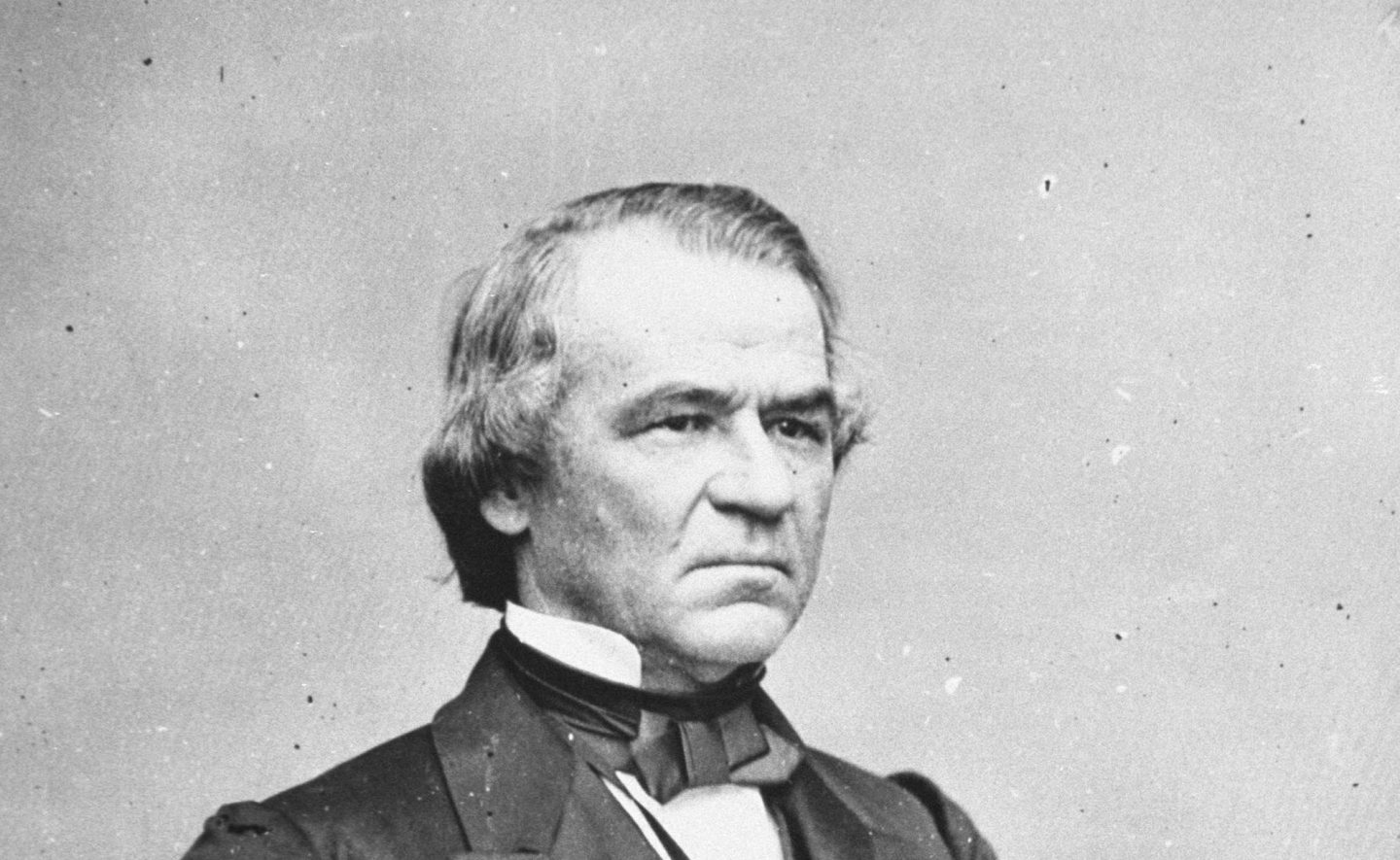 President Andrew Johnson, who assumed the office after Abraham Lincoln's assassination in 1865. (Getty Images)