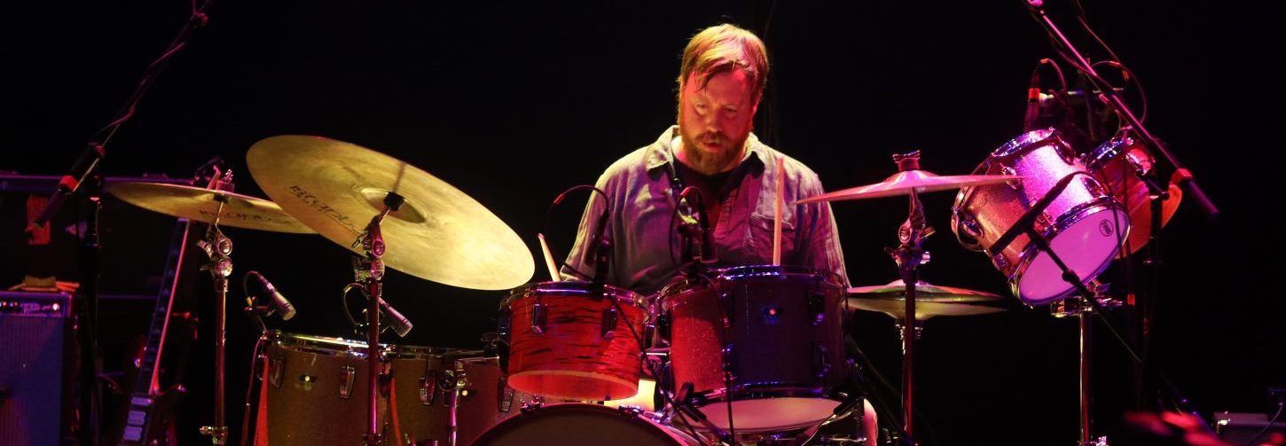Joe Russo performing with his Grateful Dead cover band, Joe Russo's Almost Dead, at Capitol Theatre. (Justin Joffe)