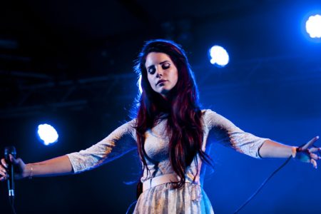 SOUTHWOLD, UNITED KINGDOM - JULY 13: Lana Del Ray performs at the Latitude Festival at Henham Park Estate on July 13, 2012 in Southwold, United Kingdom. (Photo by Nick Pickles/WireImage)