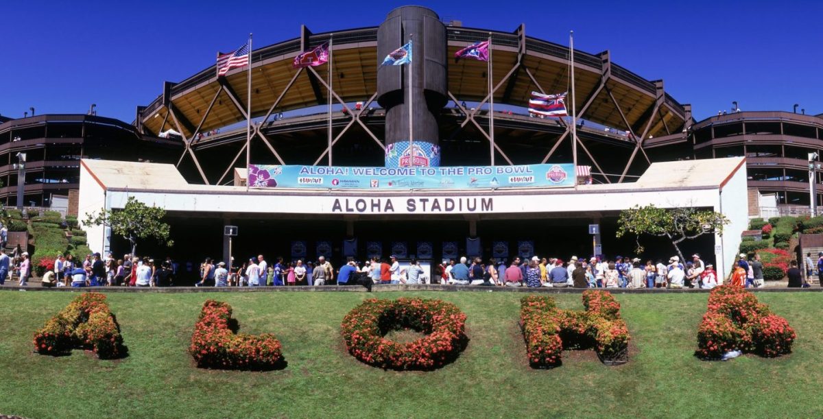 Aloha Stadium prior to the NFL Pro Bowl on February 13, 2005 at Aloha Stadium in Honolulu, Hawaii. (Jerry Driendl/Getty Images)
