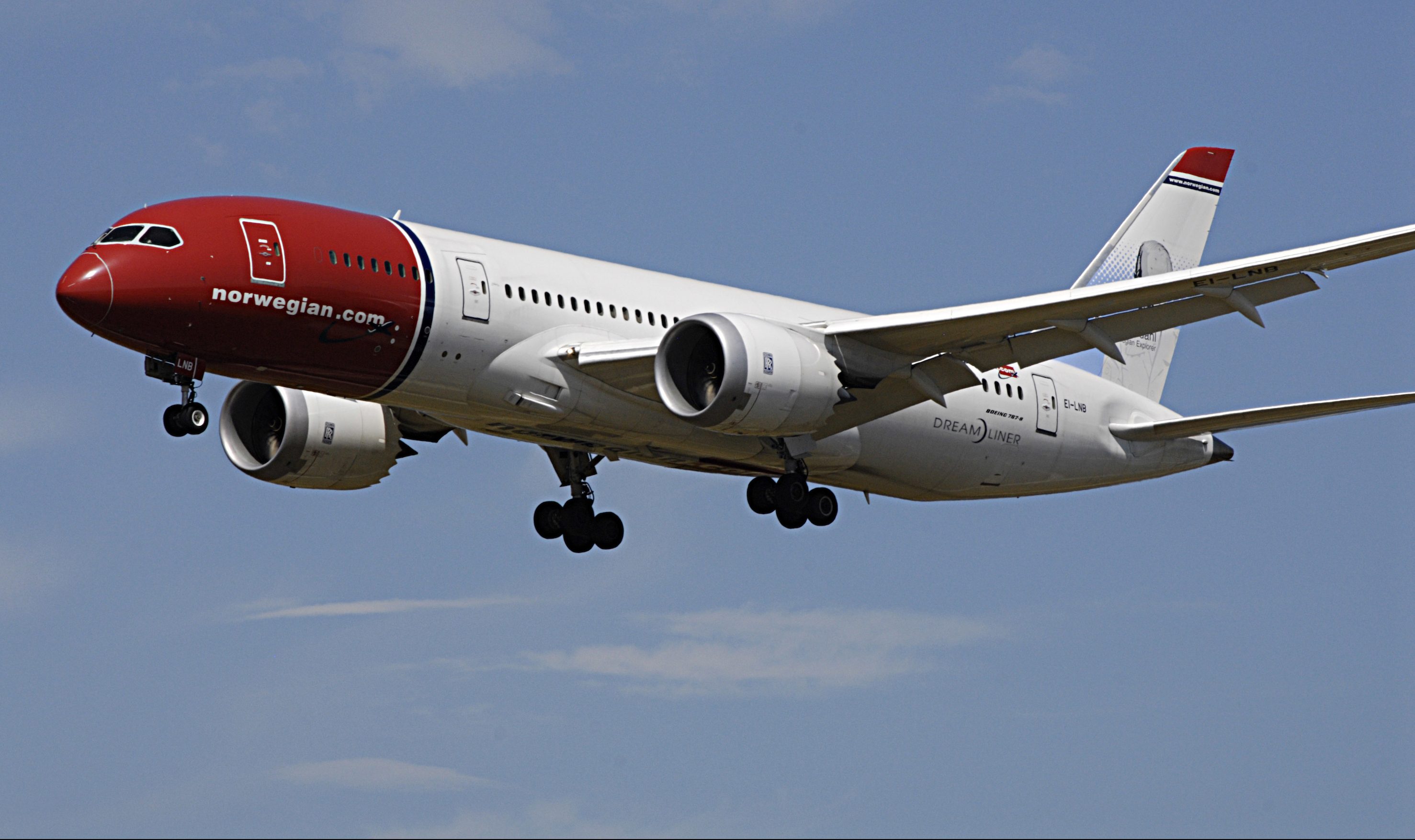 KASTRUP /COPENHAGEN /DENMARK- International flight landing at Kastrup Copenhagen Interntional Airport aeroplans from various air lines like Norwegian easyjet.com SAS Scandinavian airlines service British airway Lufthansa jetblue or blue 1 and etc etc today on 27 June 2014 (Photo by Francis Dean/Deanpictures) (Photo by Francis Dean/Corbis via Getty Images)