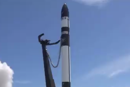 Launch of Rocket Lab's Electron rocket (Rocket Lab/Twitter)