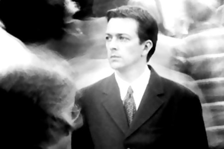 A scene from Christopher Nolan's 'Following.' (Momentum Pictures)