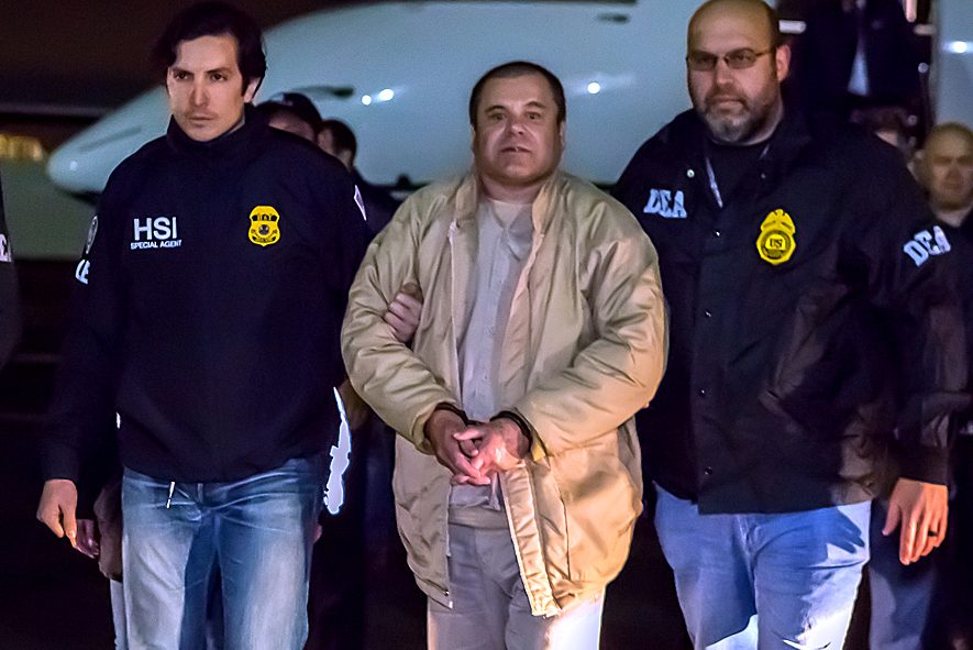 Joaquin "El Chapo" Guzman Loera in custody