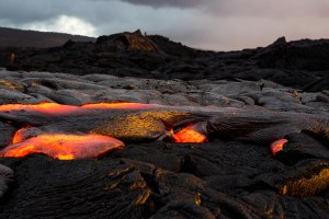 Inside an active volcano in Hawaii Volcanoes National Park