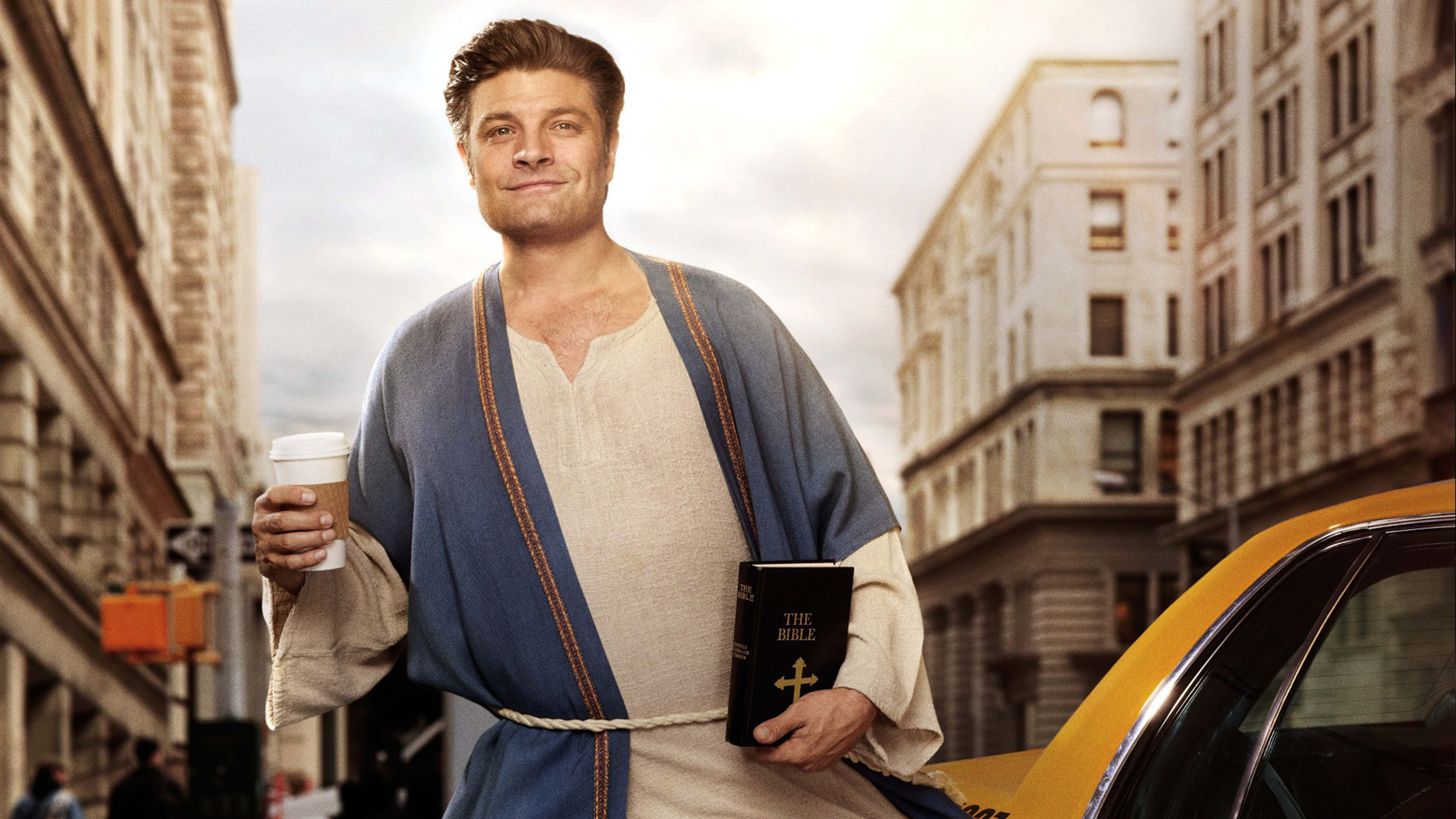 Jay R. Ferguson in 'Living Biblically.' (CBS)
