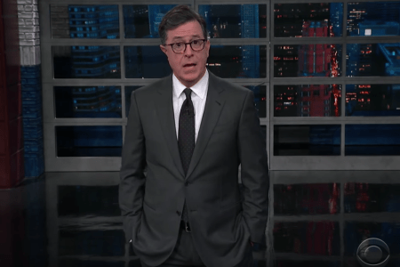 Stephen Colbert talks Rob Porter's firing. (YouTube)