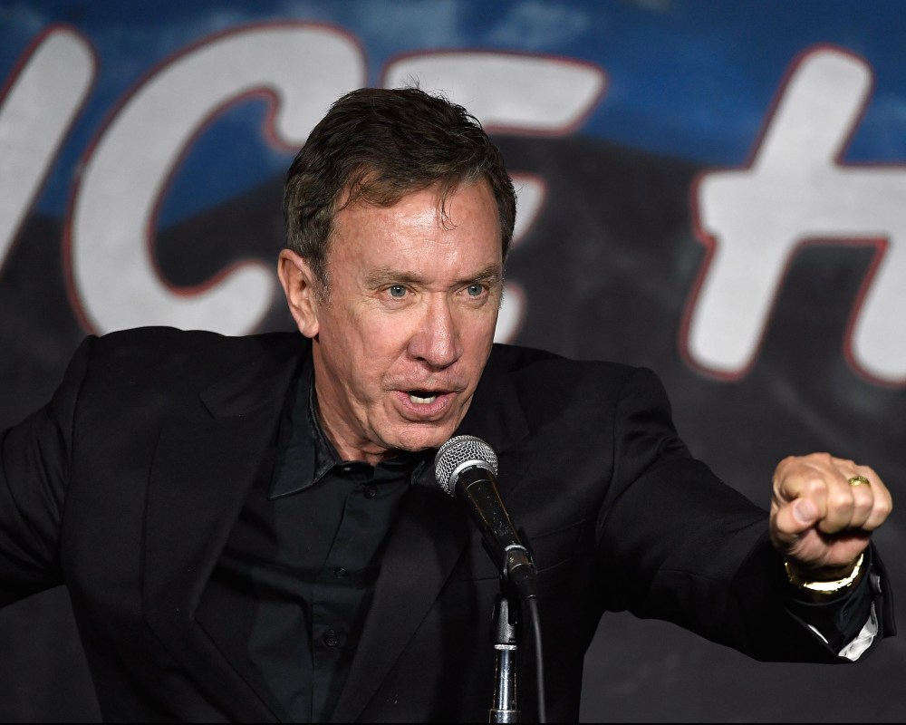 Comedian Tim Allen performs during his appearance at The Ice House Comedy Club on October 13, 2017 in Pasadena, California.  (Photo by Michael Schwartz/WireImage)
