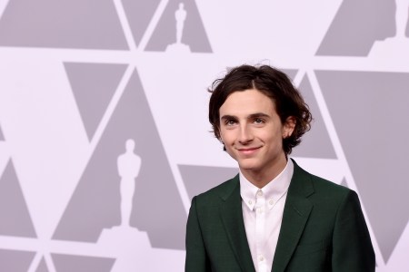 Actor Timothee Chalamet attends the 90th Annual Academy Awards Nominee Luncheon at The Beverly Hilton Hotel on February 5, 2018 in Beverly Hills, California.  (Photo by Kevin Winter/Getty Images)