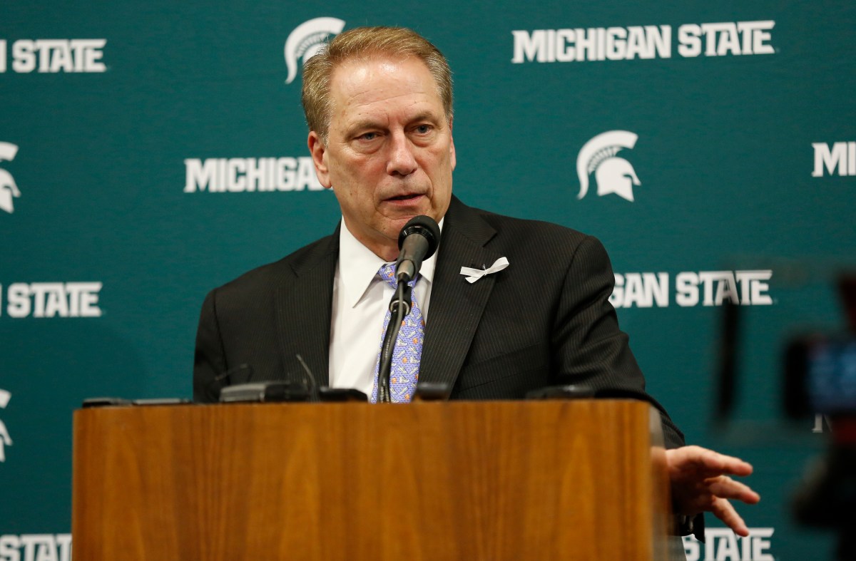 Head coach Tom Izzo of the Michigan State Spartans (Rey Del Rio/Getty Images)