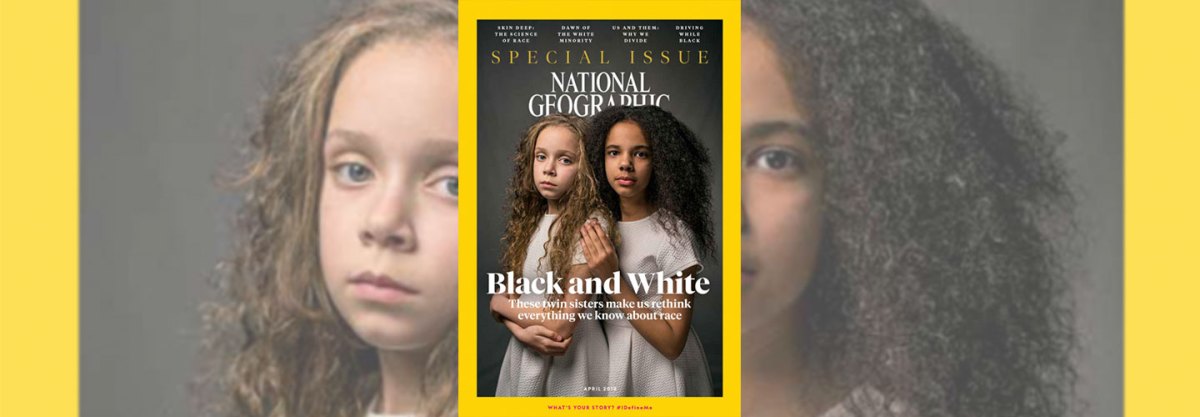 National Geographic's April 2018 cover for "The Race Issue." (National Geographic)