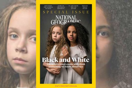 National Geographic's April 2018 cover for "The Race Issue." (National Geographic)