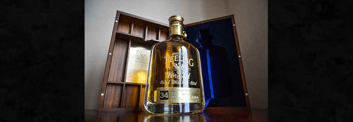 The rarest Irish single malt in the world, this exclusive bottle of Teeling Whiskey goes for $5,000. (Diana Crandall/RealClearLife)