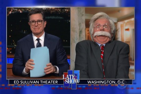 Stephen Colbert and Dana Carvey on "The Late Show" (YouTube)