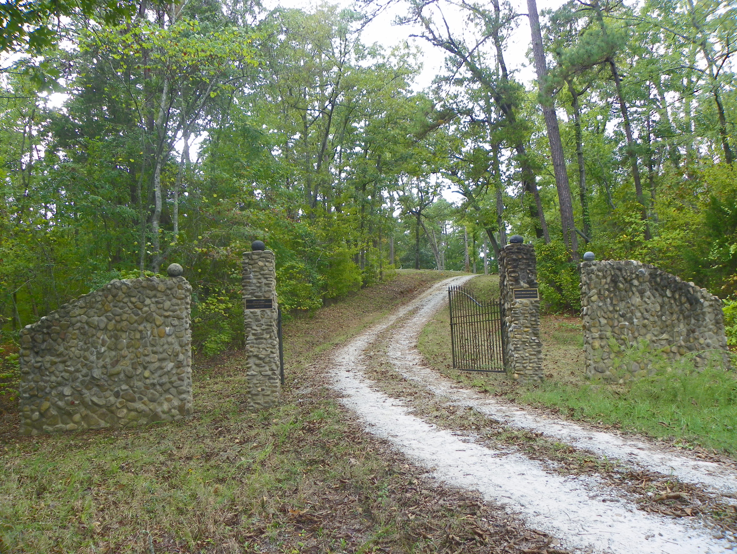 Kettle Creek Battlefield from the Revolutionary War