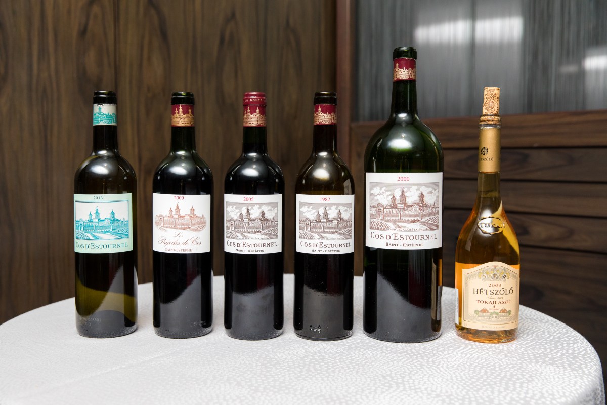Bottles of the most expensive wine you'll ever taste. (Carrie Ellen Phillips/BPCM)