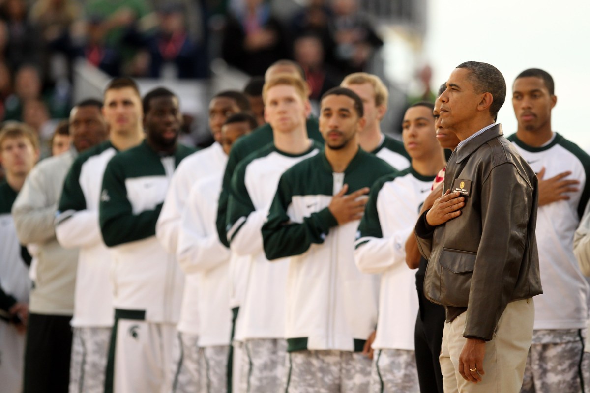 Barack Obama's Top NCAA Tournament Pick Michigan State InsideHook