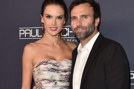 Model/actress Alessandra Ambrosio and Jamie Mazur attend the 2017 Baby2Baby Gala at 3LABS on November 11, 2017 in Culver City, California.  (Photo by Axelle/Bauer-Griffin/FilmMagic)