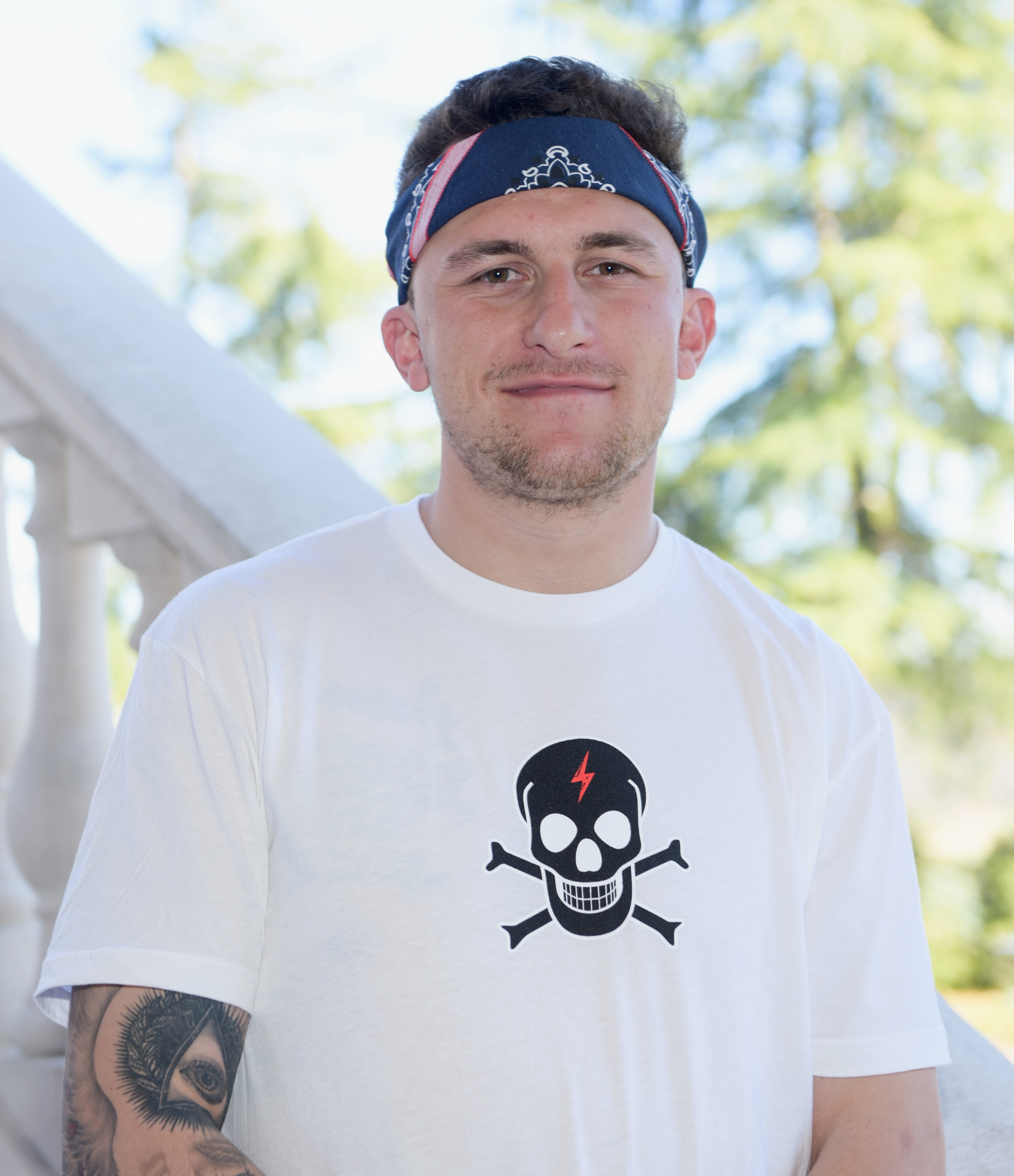 Johnny Manziel attends ChaCha The Wave And Jamie Foxx Foundation's 1st Annual Charity Celebrity Basketball Game at Private Residence on February 17, 2018 in Los Angeles, California. (Photo by Tara Ziemba/Getty Images)