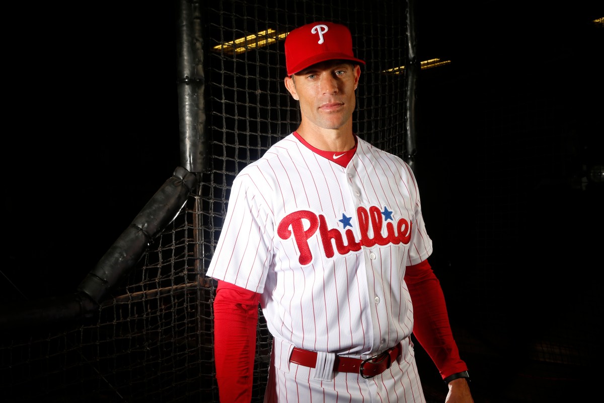 Philadelphia Phillies manager Gabe Kapler of the  poses for a portrait on February 20, 2018 at Spectrum Field in Clearwater, Florida. (Photo by Brian Blanco/Getty Images)
