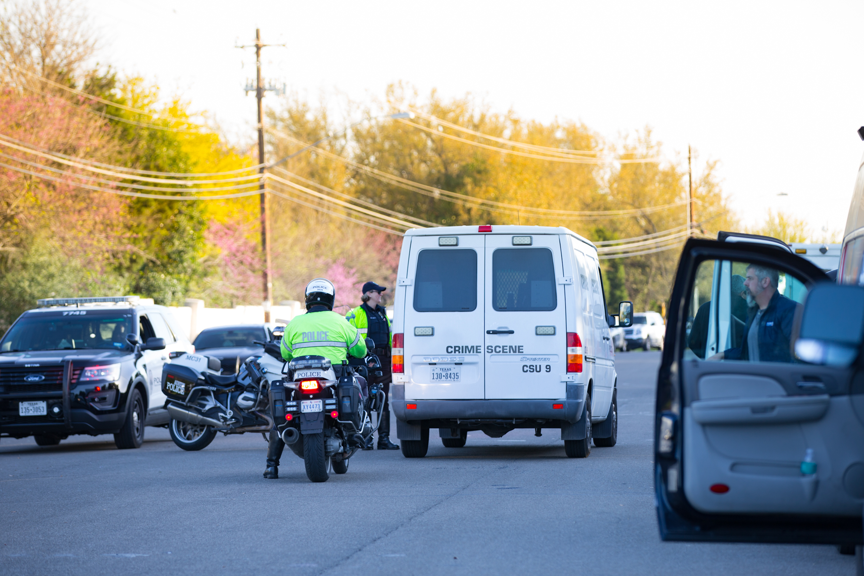Police and bomb experts are investigating a fourth mysterious bombing this month in the Texas state capital of Austin, a blast that injured two young men in their twenties. So far, other blasts have claimed the lives of two people and injured four others. / AFP PHOTO / SUZANNE CORDEIRO (Photo credit should read SUZANNE CORDEIRO/AFP/Getty Images)