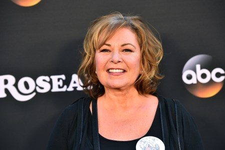 Roseanne Barr attends the premiere of ABC's "Roseanne" at Walt Disney Studio Lot on March 23, 2018 in Burbank, California.  (Photo by Alberto E. Rodriguez/Getty Images)